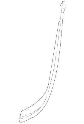 238-727-21-00 Mercedes-benz Genuine Door Seal 238-727-21-00 Mercedes-benz Genuine Door Seal