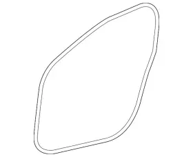 257-692-22-00-9g44 Mercedes-benz Genuine Door Edge Guard