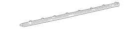 Mercedes-benz 257-720-59-01 Genuine Mercedes-benz Door Shell Seal
