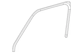 Mercedes-benz 463-721-20-00 Genuine Mercedes-benz Upper Weather-strip