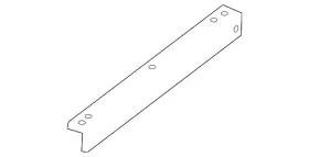 639-987-02-25 Mercedes-benz Genuine Lower Weather-strip 639-987-02-25 Mercedes-benz Genuine Lower Weather-strip