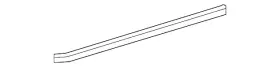 6397210280 Mercedes-benz Genuine Lower Weather-strip