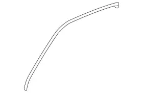 906-697-09-98 Mercedes-benz Genuine Upper Weather-strip