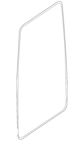 906-697-61-98 Mercedes-benz Genuine Surround Weather-strip