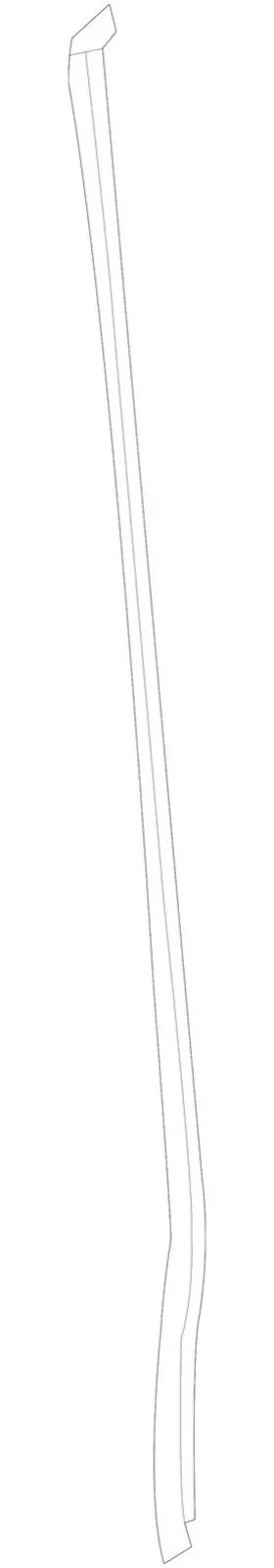 906-747-00-30 Mercedes-benz Genuine Door Weather-strip
