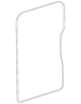 Mercedes-benz 906697569864 Genuine Weather-strip On Body Mercedes-benz 906697569864 Genuine Weather-strip On Body