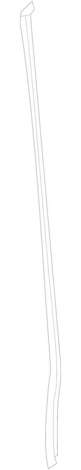 9077820000 Mercedes-benz Genuine Door Weather-strip