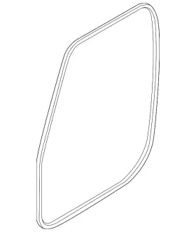 51-72-7-440-047 Mini Genuine Weather-strip On Body
