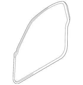 51-76-7-372-776 Mini Genuine Surround Weather-strip