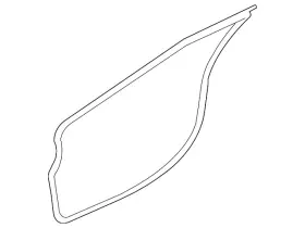 5725a049 Mitsubishi Genuine Door Weather-strip