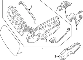 5979a004 Mitsubishi Genuine Weatherstrip