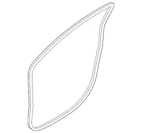 76921w020p Mitsubishi Genuine Weather-strip On Body