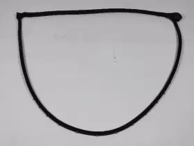 05008843ad Mopar Genuine Front Door Mounted Weatherstrip Left 5008843ad 05008843ad Mopar Genuine Front Door Mounted Weatherstrip Left 5008843ad