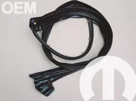 55394051 Mopar 2005-10 Jeep Grand Cherokee Upper Body Side Seal Weatherstrip Left Oe Oem