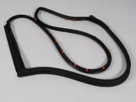 68039977aj Mopar Genuine Rear Door Mounted Weatherstrip Left #3