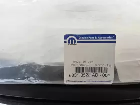 68313522ad Mopar Chrysler Pacifica Voyager Oem Right Rear Door Seal Weatherstrip 2017 - 2024 #3