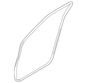 76921-5rb0a Nissan Genuine Body Weather-strip