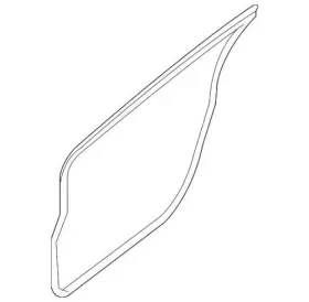 76921-9am0j Nissan Genuine 2013-2019 Sentra Door Opening Weatherstrip Front Right 769214af1a