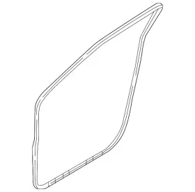 76922-6ma0a Nissan Genuine Body Weather-strip