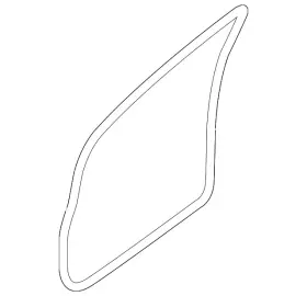 76922-9fu0a Nissan Genuine Door Weather-strip