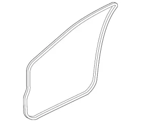 76922-9he0a Nissan Genuine Body Weather-strip 76922-9he0a Nissan Genuine Body Weather-strip