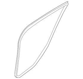76923-3sg1a Nissan Genuine Surround Weather-strip