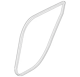 76923-4np0a Nissan Genuine Weather-strip On Body