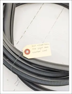 76923-5ef0a Nissan 2020 Versa Weather-strip On Body Seal Rear Right #2