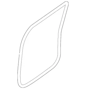 76923-9fu0b Nissan Genuine Door Weather-strip