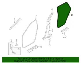 76924-6ra0a Nissan Genuine Opening Trim #2