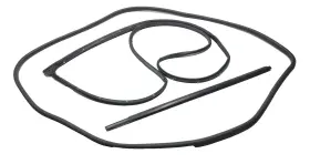 80820-1ka0a Nissan 2011 Juke Front Door Window Belt And Weatherstrip Seal Passenger Rh Oem