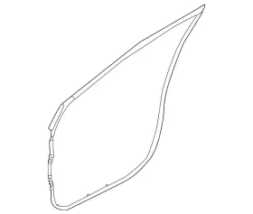 80830-6le0a Nissan Genuine Door Weather-strip