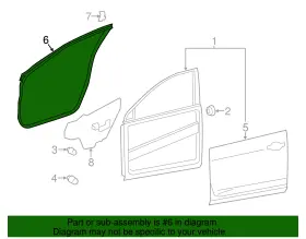 80830-7fl0a Nissan Genuine Surround Weather-strip #2