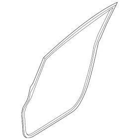 80831-3nf0b Nissan Genuine Door Weather-strip 80831-3nf0b Nissan Genuine Door Weather-strip