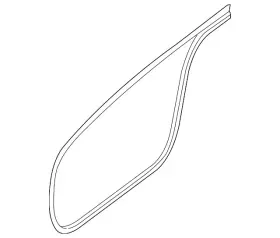 80831-zx50b Nissan Genuine Door Seal