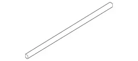 80838-3nf0a Nissan Genuine Lower Weather-strip #2