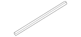 80838-9fv0c Nissan Genuine Seal Strip 80838-9fv0c Nissan Genuine Seal Strip