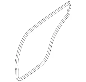 82830-9hs0b Nissan Genuine Door Weather-strip