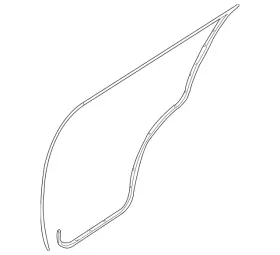 82830-zs30a Nissan Genuine Door Seal