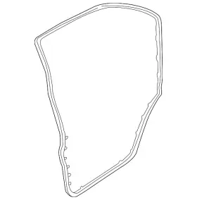 82831-3z600 Nissan Genuine Door Weather-strip