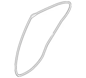 82831-5ef0a Nissan Genuine Door Seal 82831-5ef0a Nissan Genuine Door Seal