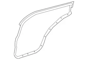 82831-6ma0a Nissan Genuine Door Weather-strip 82831-6ma0a Nissan Genuine Door Weather-strip