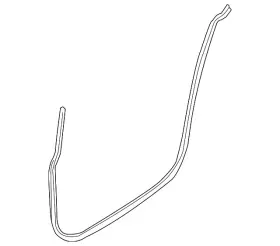 82831-7s000 Nissan Genuine Surround Weather-strip 82831-7s000 Nissan Genuine Surround Weather-strip