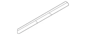 82838-3nf0a Nissan Genuine Lower Weather-strip 82838-3nf0a Nissan Genuine Lower Weather-strip