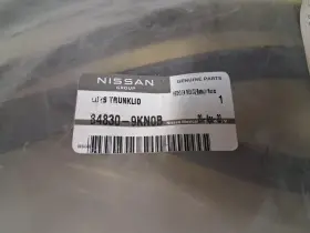 84830-9kn0b Nissan Trunk Lid Rear Seal Weatherstrip Rubber Black Oem Genuine