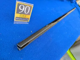 7p5839476fgw1 Porsche Black 2011-2014 Cayenne Rear Right Exterior Door Window Slot Seal Trim