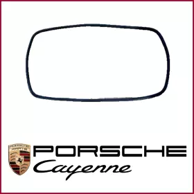 95551252101 Porsche Cayenne Window Gasket Seal Rear Hatch Glass Weather Stripping 2003-2010