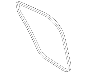 971-833-721-y Porsche Genuine Weather-strip On Body