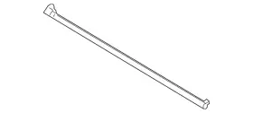 971-837-512-a Porsche Genuine Lower Weather-strip