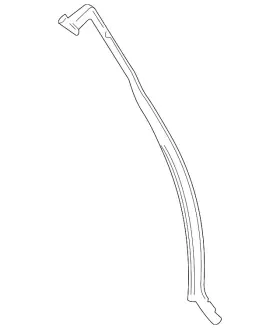 Porsche 974-839-776 Genuine Rear Weather-strip